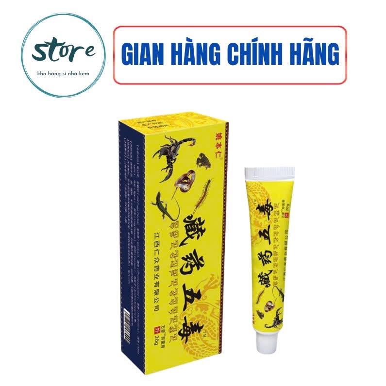   Combo 5 -Combo 10  Tuýp Cao Xoa Bóp Hổ Trợ Xương Khớp Ngũ Độc Tây Tạng Hàng Chuẩn 