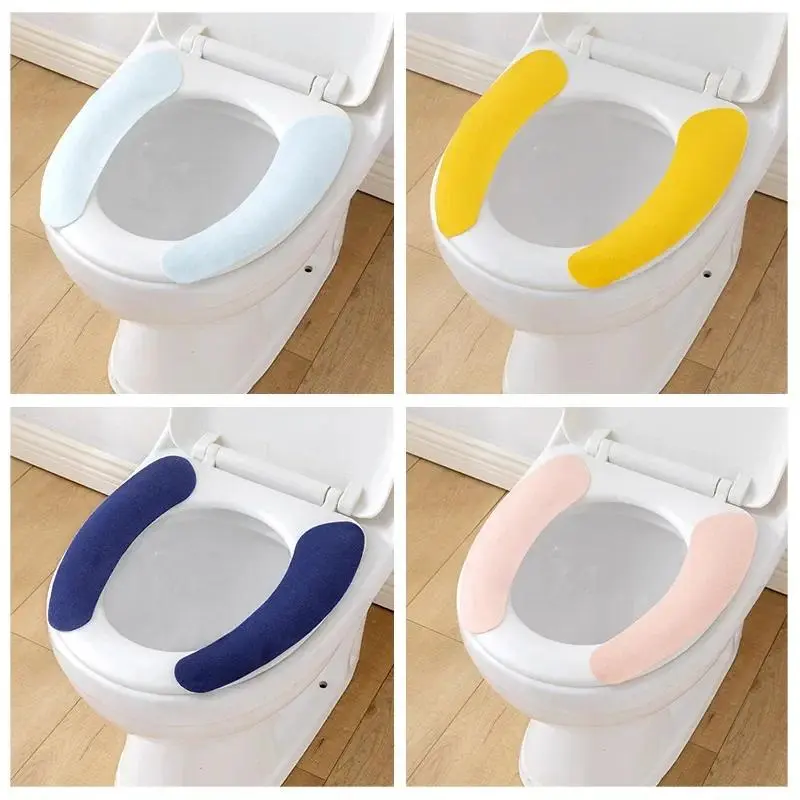 Bọc Bồn Cầu Mềm Chống Thấm Nước, Hàng Mới Về, Đệm Lót Bồn Cầu, Phụ Kiện Nhà Vệ Sinh, Đồ Dùng Gia Đình, Thích Hợp Cho Phòng Tắm