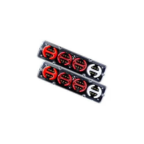 Lampu variasi stoplamp truk pick up 12/24 volt ST 1242 30 CM 12-24V terbaru murah lampu truk 12/24volt Stoplamp running 12/24 Volt 2