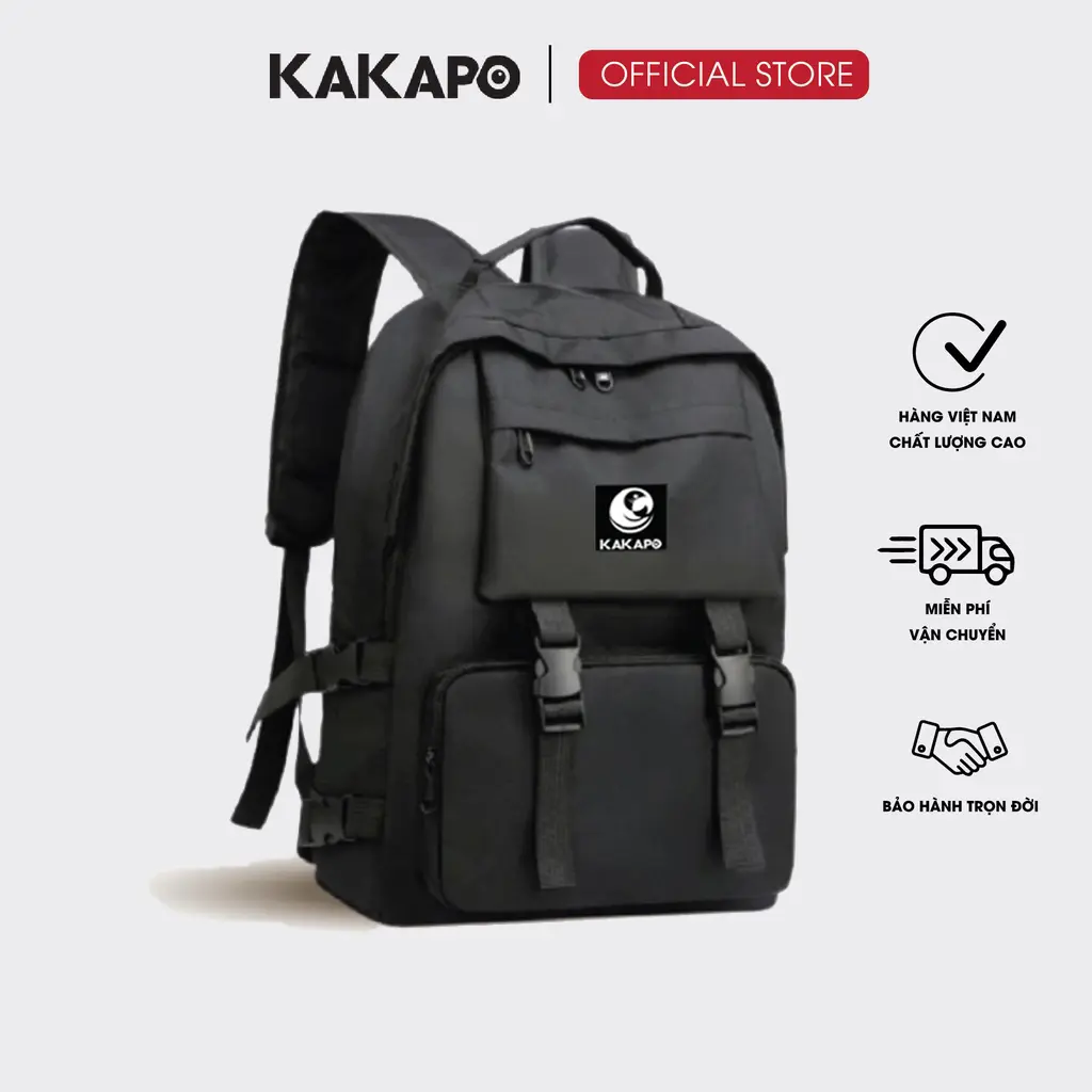 Balo Thời Trang Phong Cách Hàn Quốc Unisex Form Rộng đựng Đồ, Đưng Laptop 15.6 inch BL043 Bag Nam Đeo Vai