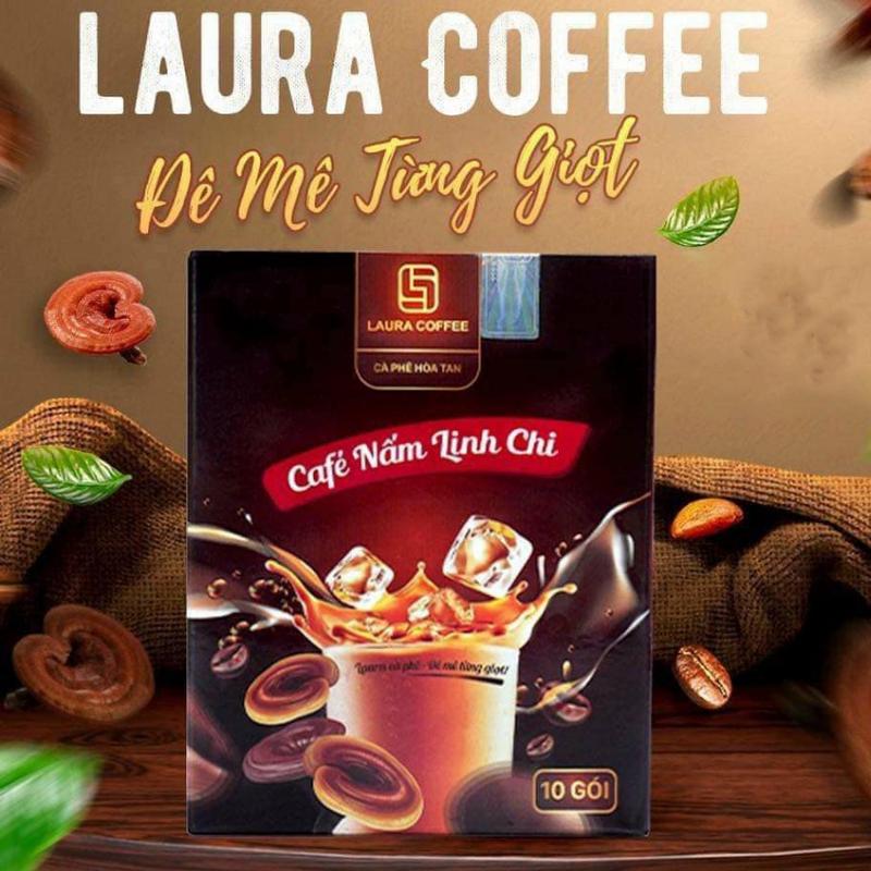 Cafe Laura Nhật Kim Anh Vị Nấm Linh Chi