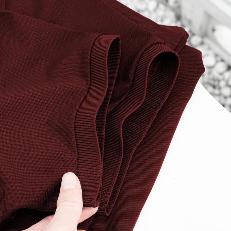 Áo thun POLOMAN nam cổ bẻ BASIC CVC vải cá sấu sang trọng, lịch lãm, thoáng mát - POLOMAN Menswear Top Có Cổ Ngắn Tay Shirt 4