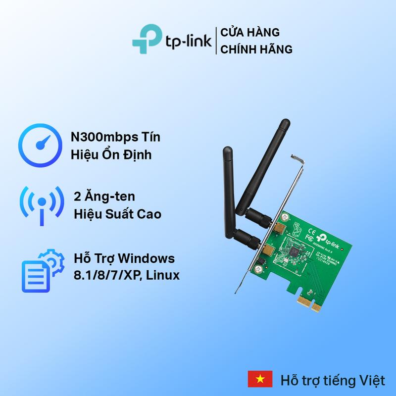 Bộ Chuyển Đổi Card Wifi TP-Link TL-WN881ND PCI Express Chuẩn N 300Mbps