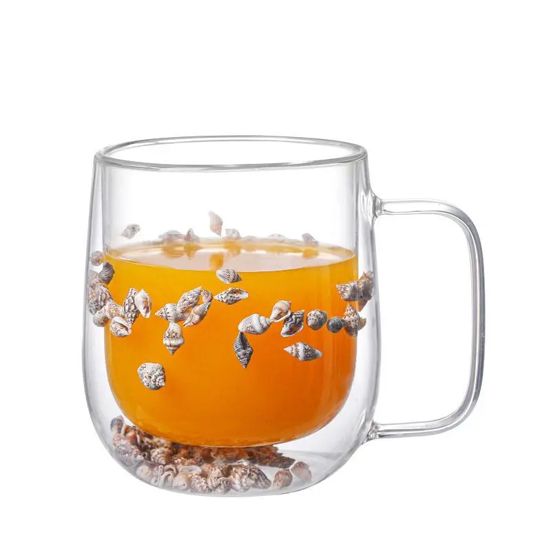 Cốc cà phê thủy tinh hai tường, cốc trong suốt, thích hợp cho Cappuccino, trà, cà phê Espresso, latte, đồ uống nóng, cốc, quà sinh nhật cho phụ nữ, cô ấy ly  trà  sữa  cực  đẹp