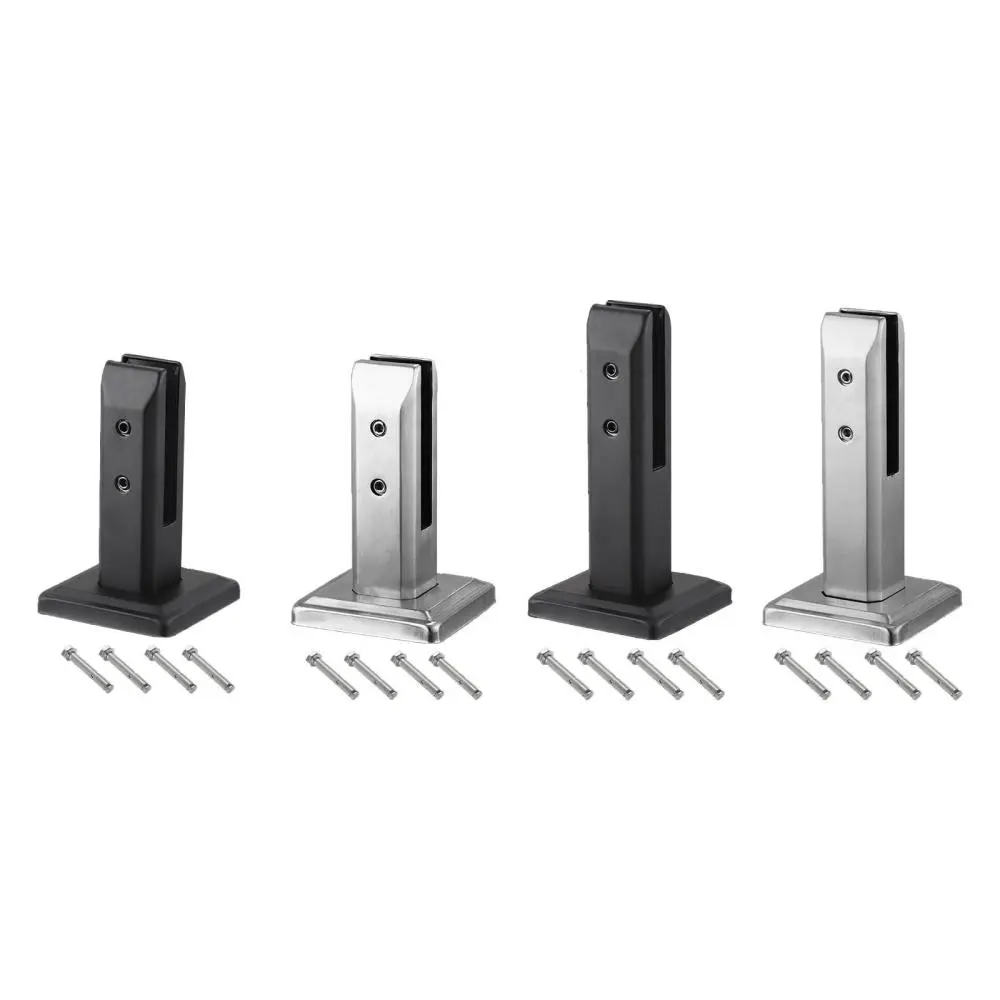 Glass Clamp with Screws Premium for Garden Balustrade Glass Balustrade Post