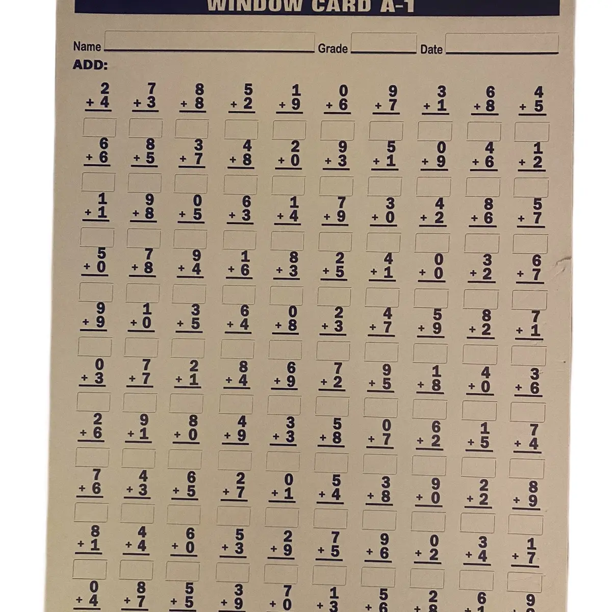 Window Cards Series 1 (A1 S1 M1 D1) - TikTok Shop Philippines