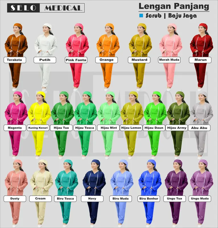 BAJU OKA LENGAN PANJANG / BAJU OK UNISEX 1