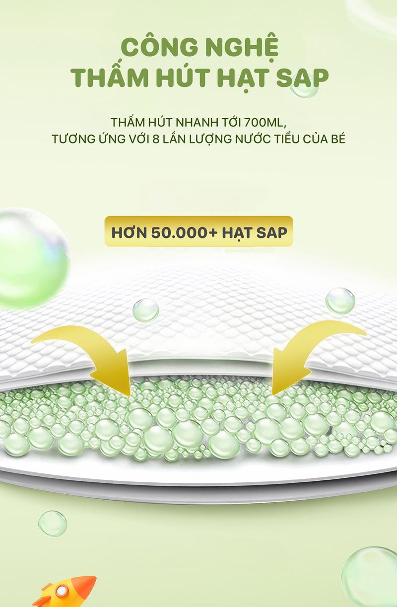 Product Introduction of (TẶNG 100 MIẾNG LÓT THẤM SỮA) 1 BỊCH Tã Bỉm Topgiakids pH<7 an toàn cho da bé, mềm mại, mỏng nhẹ, chống tràn tối đa tặng 100 miếng lót thấm sữa và kèm 2 miếng dùng thử (TDN) 14