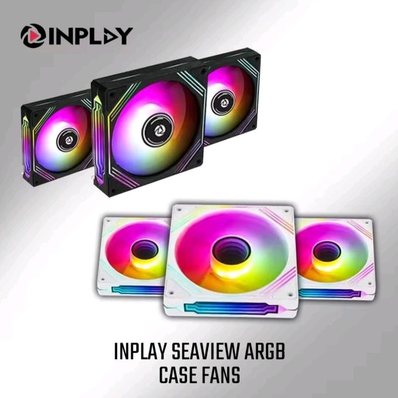 Inplay Seaview/ Openview X3 120MM RGB Case Fan 6Pin Silent Computer ...