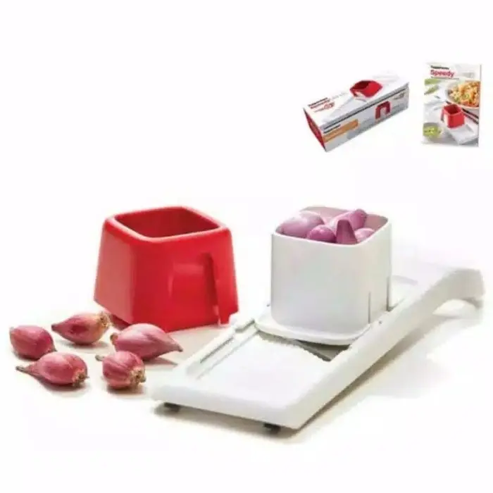 K❤I2 TUPPERWARE SPEEDY MANDO ALAT PENGIRIS BAWANG KENTANG DLL J➸H2 0