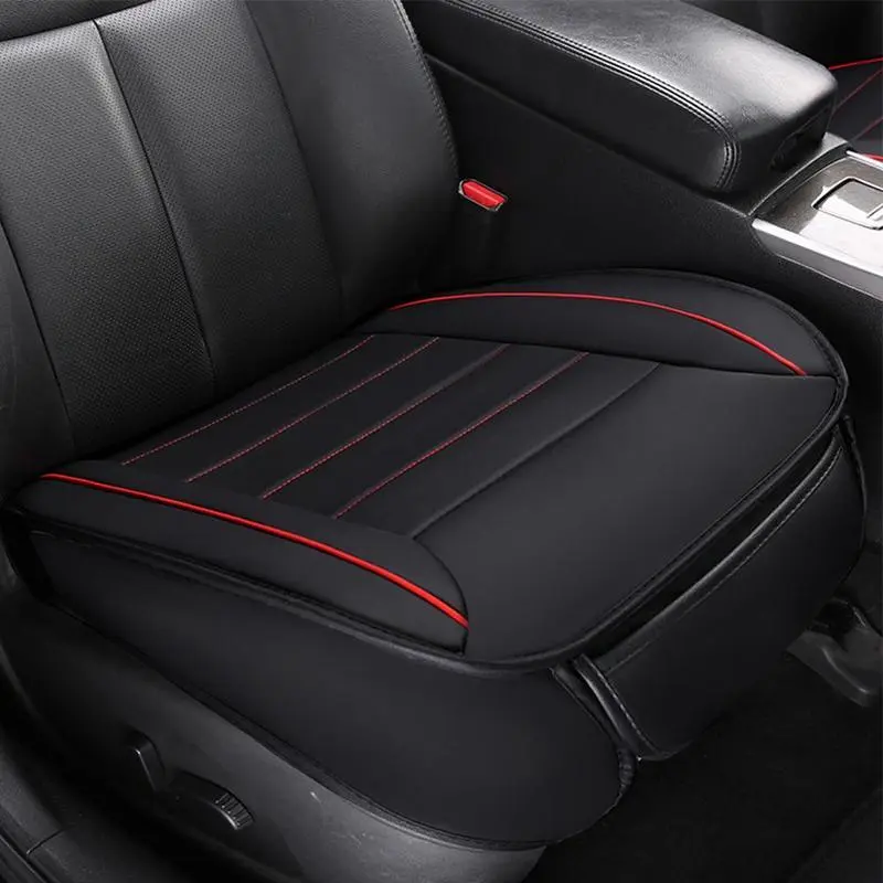 Universal Quality Leather Car Seat Cushion Single Seat No Seat Non-slip Auto Cover Seat B2A7