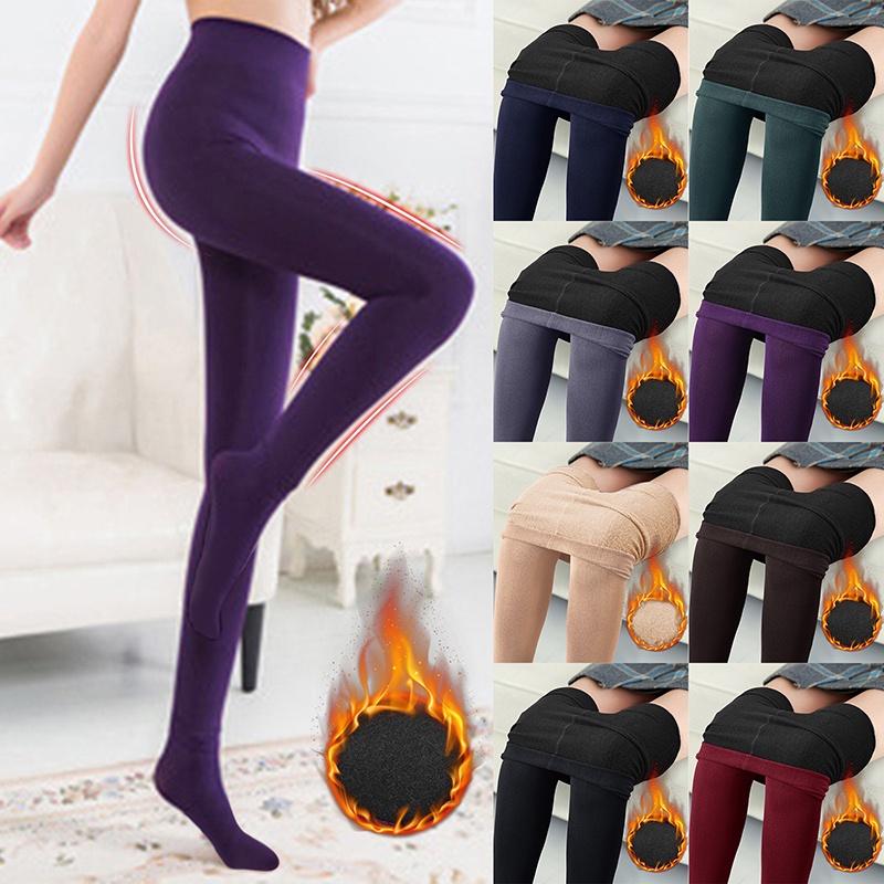 Product Introduction of Women's Winter Leggings  Velvet Thermal Pants Tight Leggings Skinny Thick Warm Leggings 13