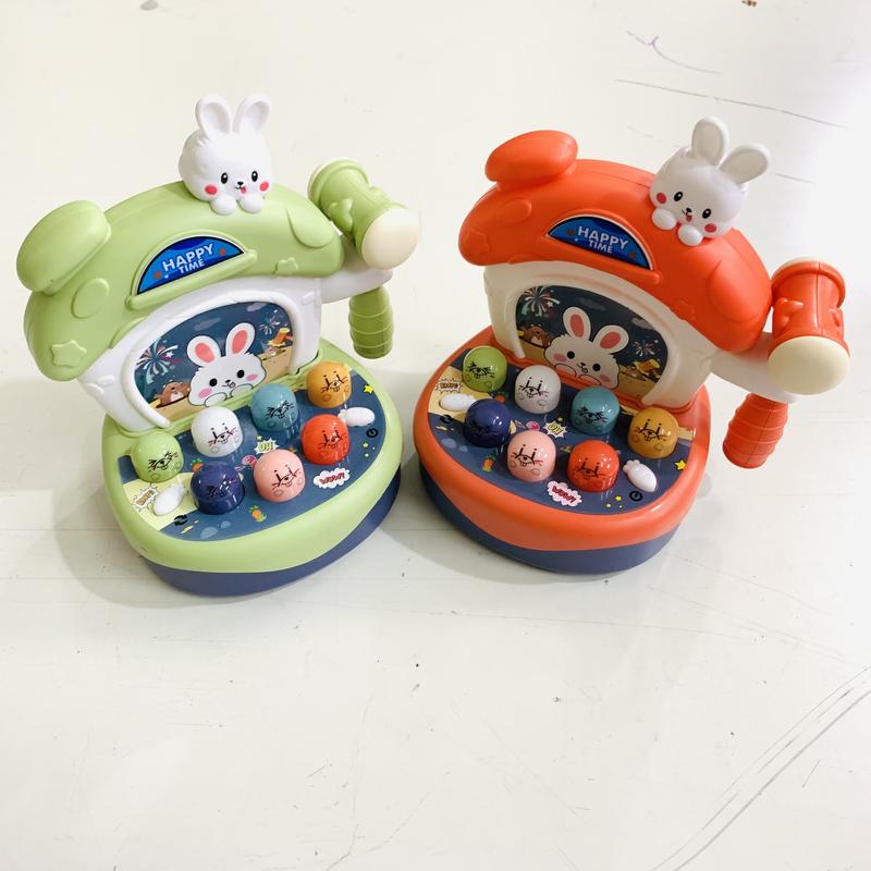 Đồ chơi trẻ em bộ đập chuột có đèn và âm thanh cho bé trai và bé gái, đồ chơi giải trí giáo dục cho trẻ em