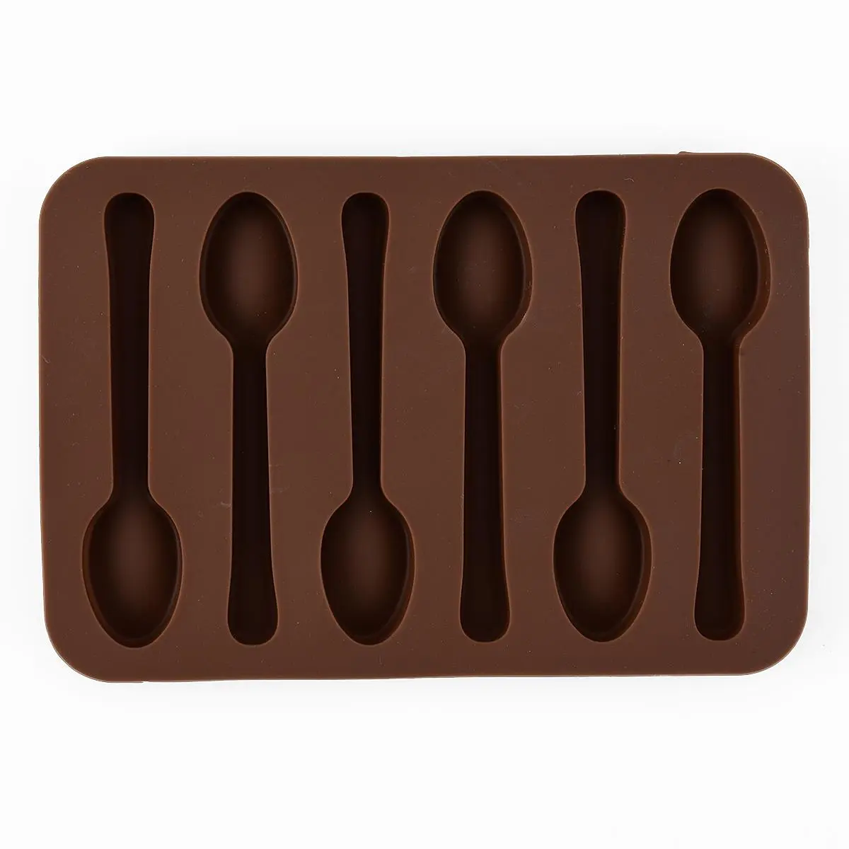 Silicone Cake Mold DIY Chocolate Six Spoon Mold