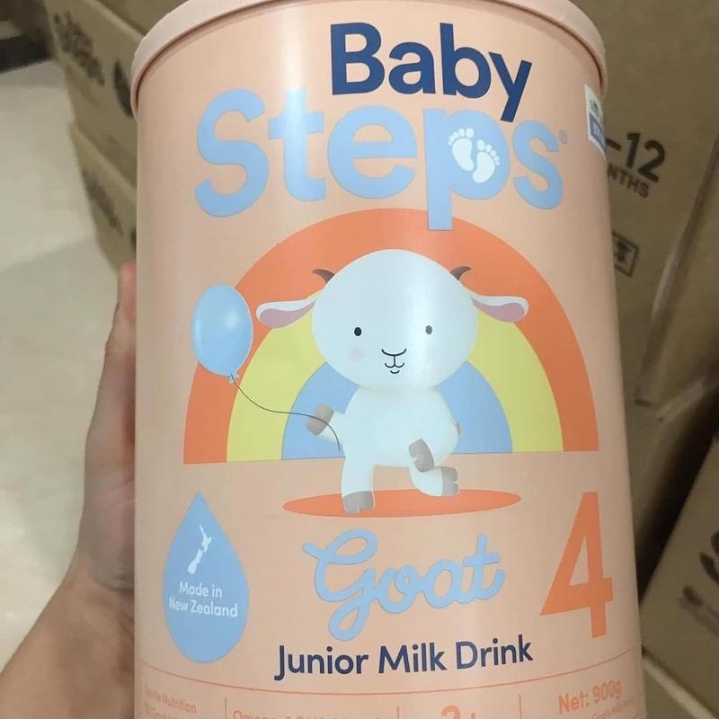 Sữa Baby Steps - Sữa Dê Newzealand - Đủ số 1,2,3,4