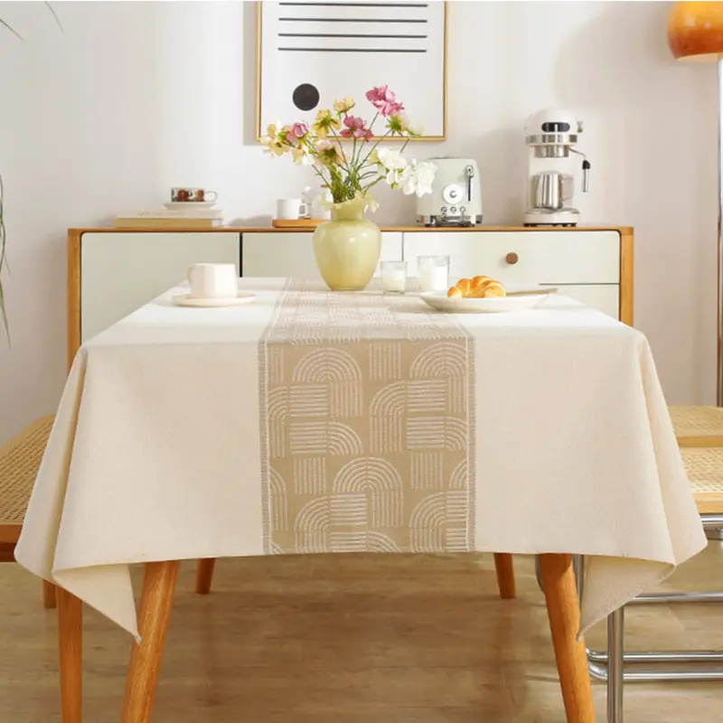 Khăn Trải Bàn Chống Thấm, Khăn Trải Bàn Decor, Trải Bàn Ăn, Bàn Trà, Bàn Làm Việc, Phong Cách Bắc Âu 1