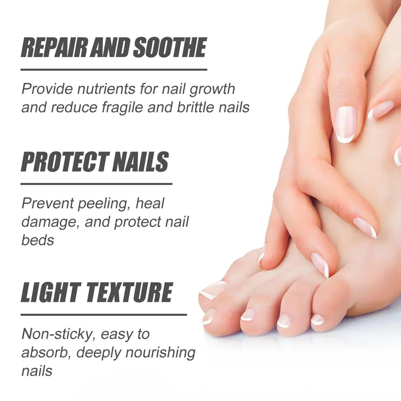 Nail Care Oil, Nail Treatment Oil, Moisturizing Hand  Nail Care Oil, Manicure Nail Care Product for Women & Men 5