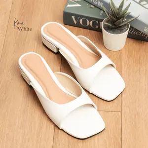 KOWALA Kara Sandal Heels 3 Cm Empuk Terlaris I Sandal Wanita Casual Formal Daily