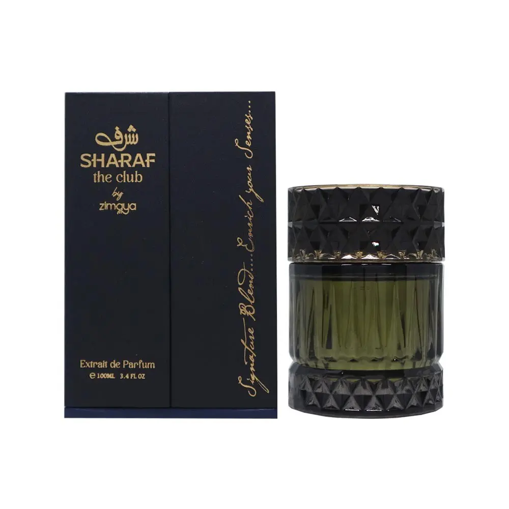 Parfum Pria Zimaya Sharaf The Club (100 mL) Perfume Cowok Tahan Lama dan Wangi Black