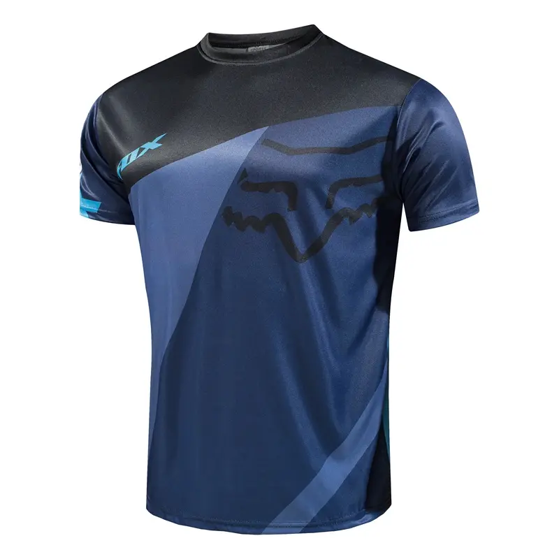 Áo Nỉ Đạp Xe, Áo Thun, Dành Cho Nam Giới, Thể Thao Đua Xe, ngắn Tay, Áo Thun Sport Top