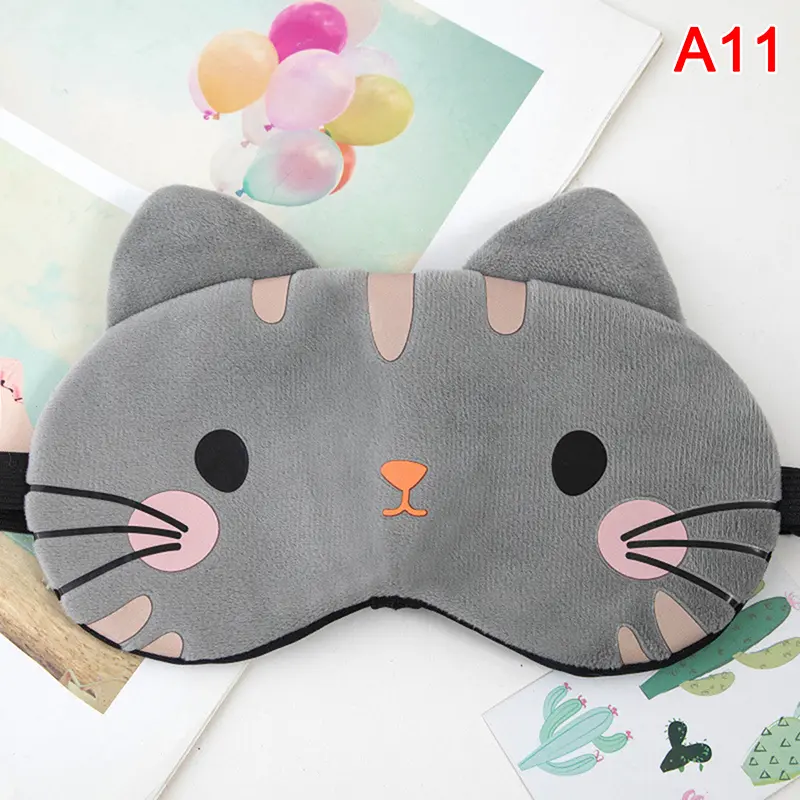 Mặt Nạ Che Mắt Ngủ, Thiết Kế Dễ Thương, Thích Hợp Để Ngủ, Giúp Giấc Mơ Ngủ, Có Pikachu Và Sort, Phong Cách Blindfo 8