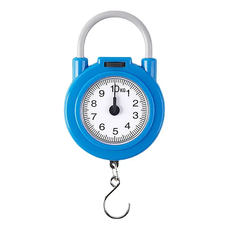 Cân Treo Cơ Học Cầm Tay, 10Kg, Cho Hành Lý Cá, Nhà Bếp, Độ Chính Xác Cao, Kỹ Thuật Số, Cầm Tay, Lò Xo 7