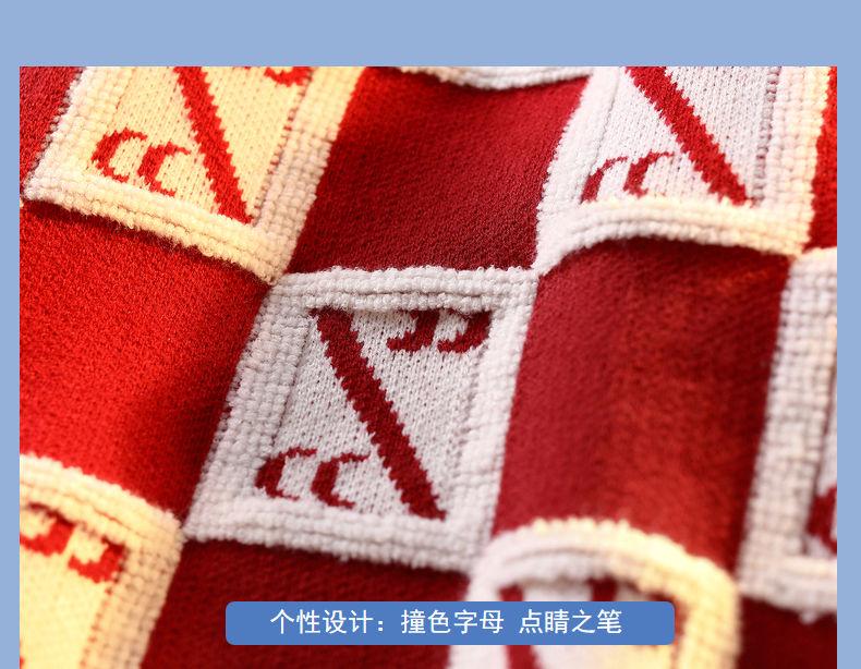 Product Introduction of Senma Group GLM Autumn and Winter New Youth Students Warm-Keeping Thick Loose Trendy Pullover Sweater Men's Coat Women 19