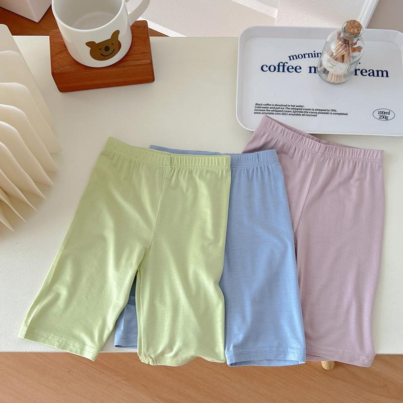 Product Introduction of Quần Đùi Bé Gái, Mỏng, Quần Legging Cơ Bản Vải Modal Mùa Hè, Chất Liệu Lụa Lạnh Cho Bé Quần An Toàn, Quần Giảm Cân Cho Trẻ Em, Quần Dài Đến Đầu Gối 20
