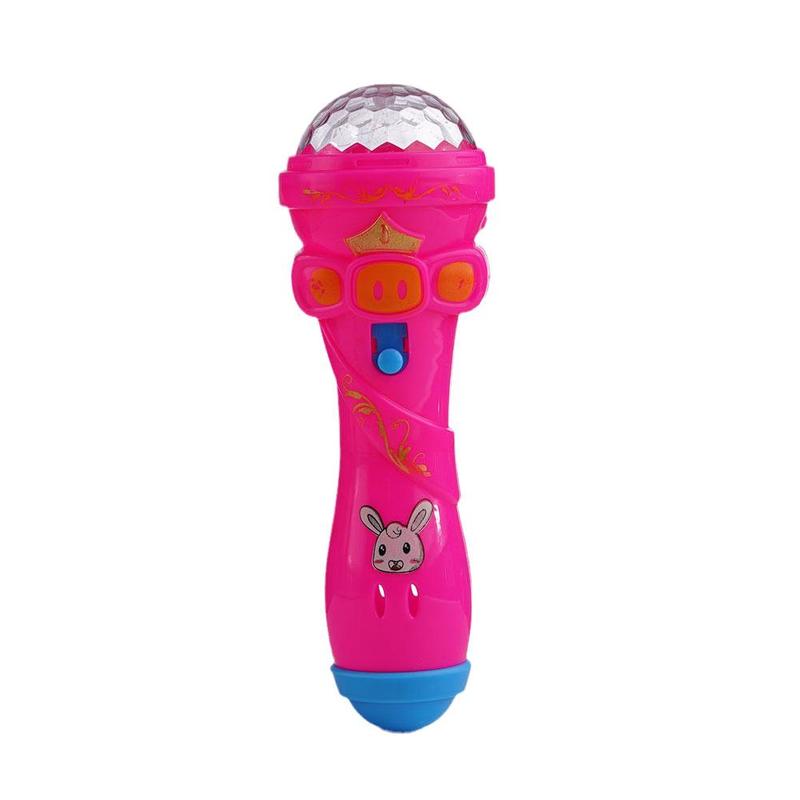 Product Introduction of Classic Flash Microphone Toys Mini Cute Music Karaoke Star Prop Light Mike Luminous Toys W4L1 N2C1 29