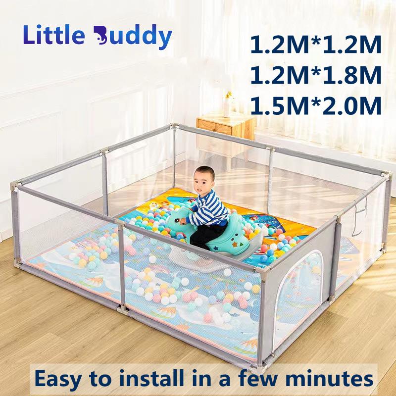 Baby Playpen Kids Safety Playpen Play fence Rectangle/Square - TikTok ...