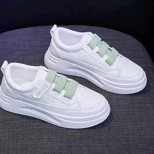 Sepatu Sneakers Wanita Wanita Fashion Tali Gepeng Besar COD