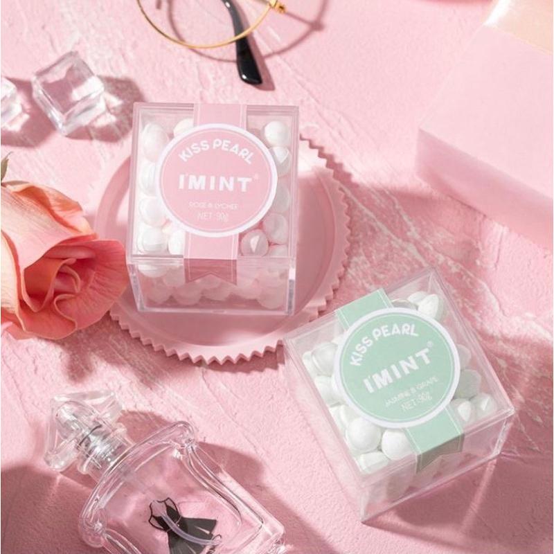 Kẹo Ngậm Không Đường Kiss Me IMINT Hương Hoa Thơm Miệng