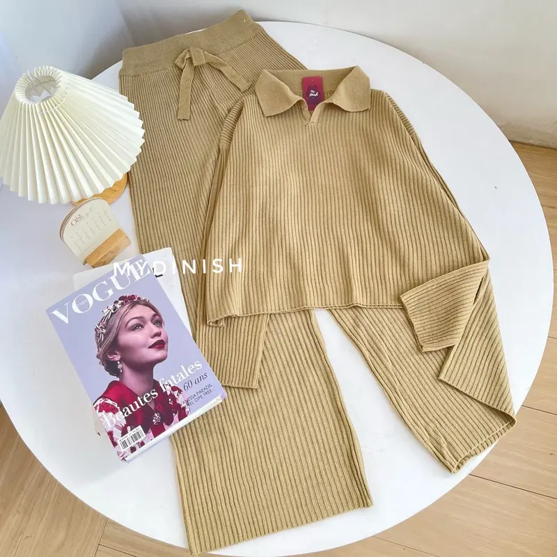 One set Geani - Stelan Rajut Wanita Terbaru Setelan 1