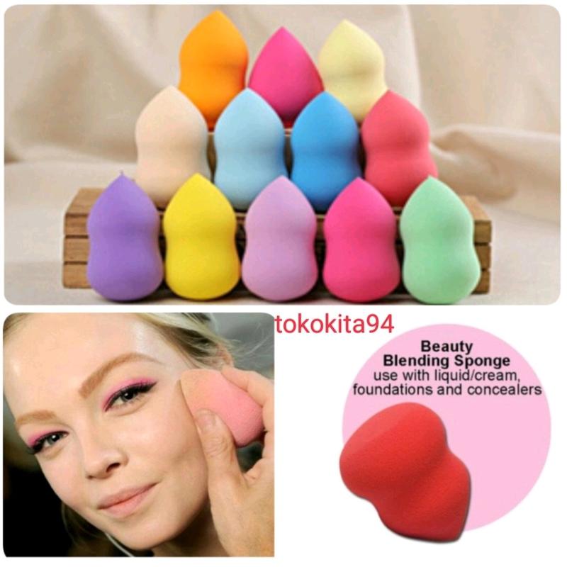 Beauty Blender Sponge 1Pcs Besar Spon Foundation Satuan Spons & Aplikator 6