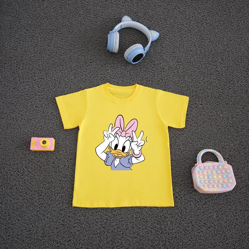 Kaos Anak Motif DAISY / Kaos Anak Print DTF / Kaos Anak Premium / Kaos Anak Unisex Fashion 1