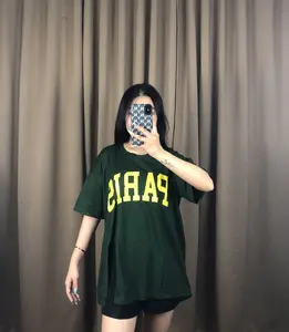 Kaos Oversize Jumbo Slit Paris / Kaos Wanita Jumbo