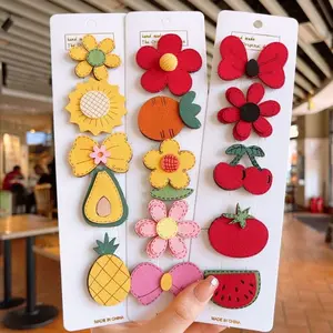 5PC SET JEPIT RAMBUT ANAK KOREA / JEPIT RAMBUT TEMPEL / ACCESORIS RAMBUT ANAK