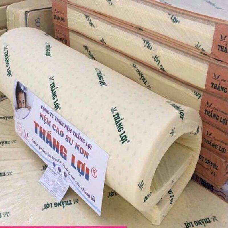 nệm cao su Non thắng lợi 1m8 x 15cm x 2m giá tại nhà máy