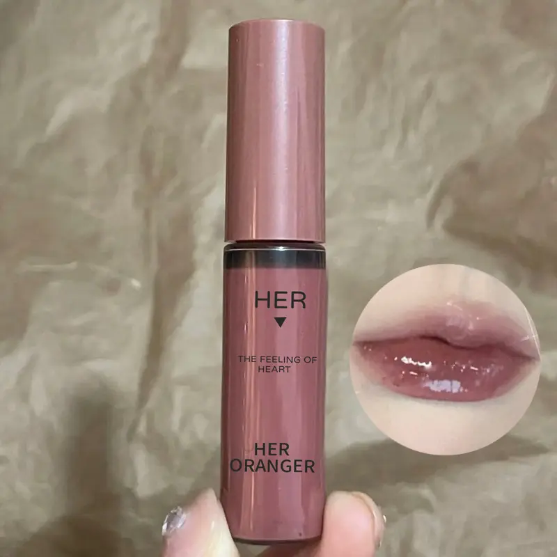 Shimmer Water Bright Mirror Lip Glaze Internet Celebrity Same Style Not Easy to Fade Film Forming Water Light Feeling Glass Lip Gloss