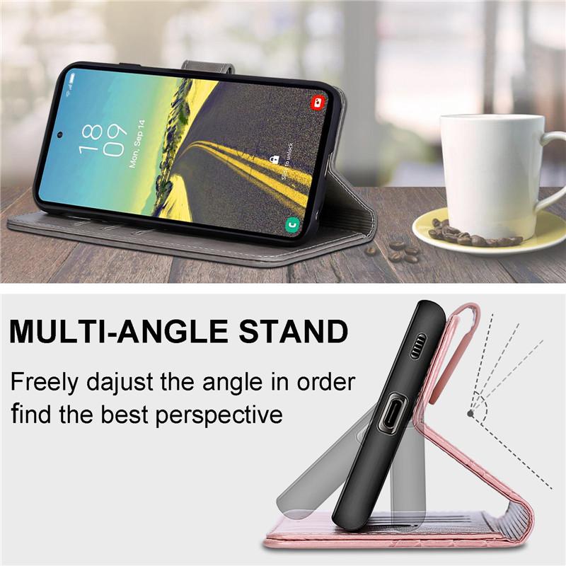 Product Introduction of Leather Case For Samsung Galaxy A24 4G Shockproof Cases Wallet Flip Cover For Sam  A14 4G A34 A54 5G A245F 3D Pattern Etui Coque 25