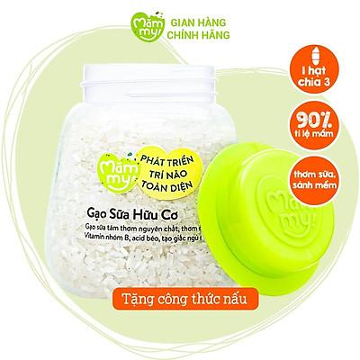 Gạo Sữa Hữu Cơ Mămmy Dùng Nấu Cháo Ăn Dăm Cho Bé Hủ 140g