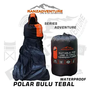 sleeping bag Ranza polar bulu tebal sleeping bag waterproof include kantong multifungsi