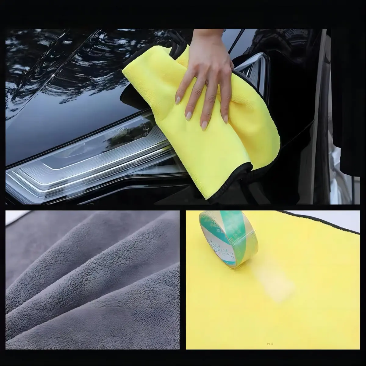 Super Absorbent Microfiber Soft Towel, Kitchen Napkin, Towel, Excellent Water Absorption, Soft Cloth, Car Wash, Dishwashing, to Clean a Table, Multi-Purpose Cloth 30x30cm