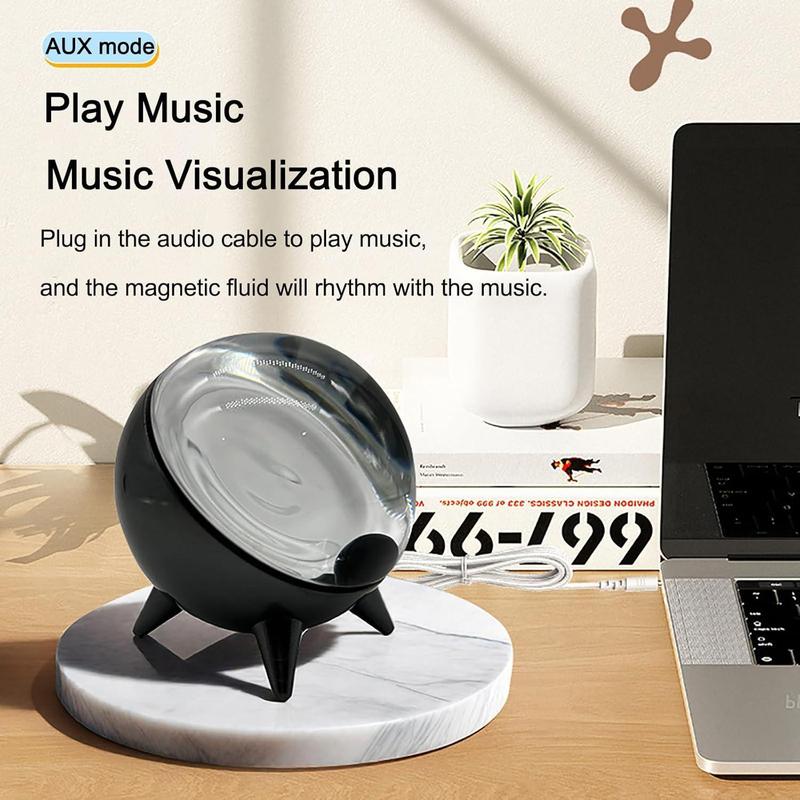 Magnetic Liquid Music Rhythm Light, Rechargeable Dancing Music Mate Partner, Music Visualization Pickup Light, Creative Desktop Ornament, Creative Gift 4