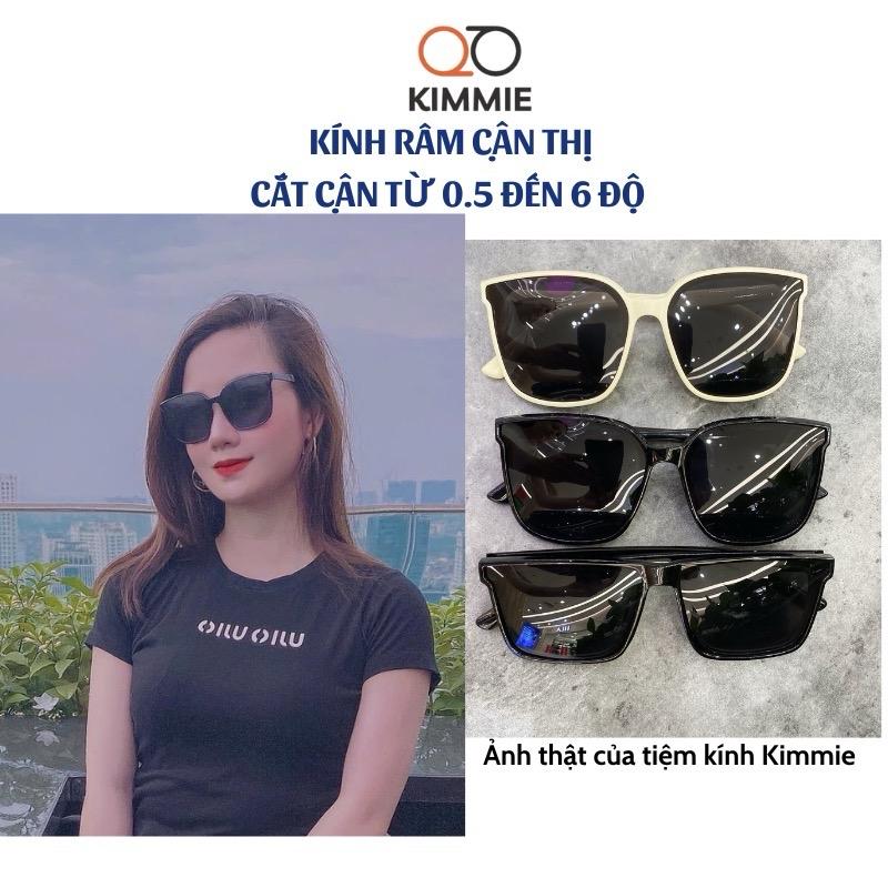  Kính râm cận có độ cận sẵn 1-6 độ unisex nam nữ đeo đều đẹp 