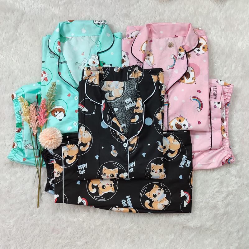 Product Introduction of BAJU TIDUR / PIYAMA WANITA DEWASA XL (LD 110 CM), LENGAN PANJANG & CELANA PANJANG 2