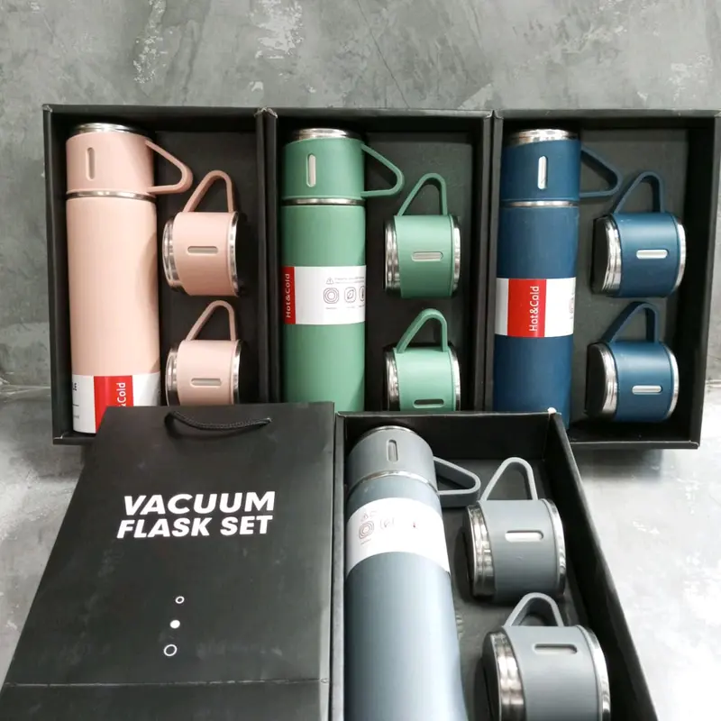 (NO REQUEST) Termos sultan set+ 3 cangkir kualitas premium best seller Vacuum 1