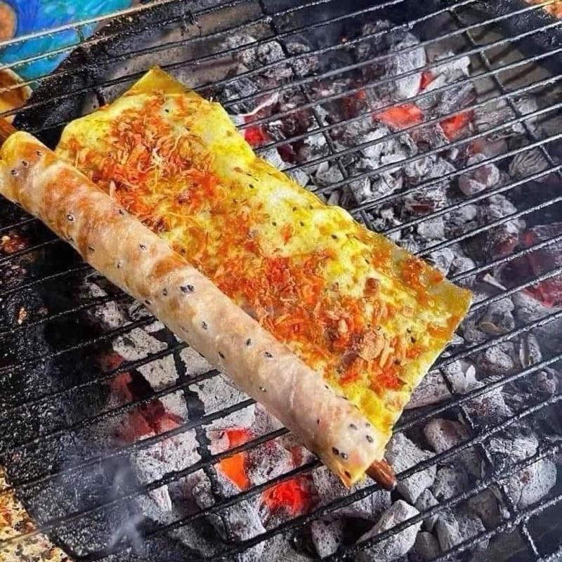 FULL TOPPING - 10 BÁNH TRÁNG NƯỚNG MẮM RUỐC NHÂN MUỐI TÉP CHÀ BÔNG HÀNH PHI ĐẶC SẢN PHAN RANG 1