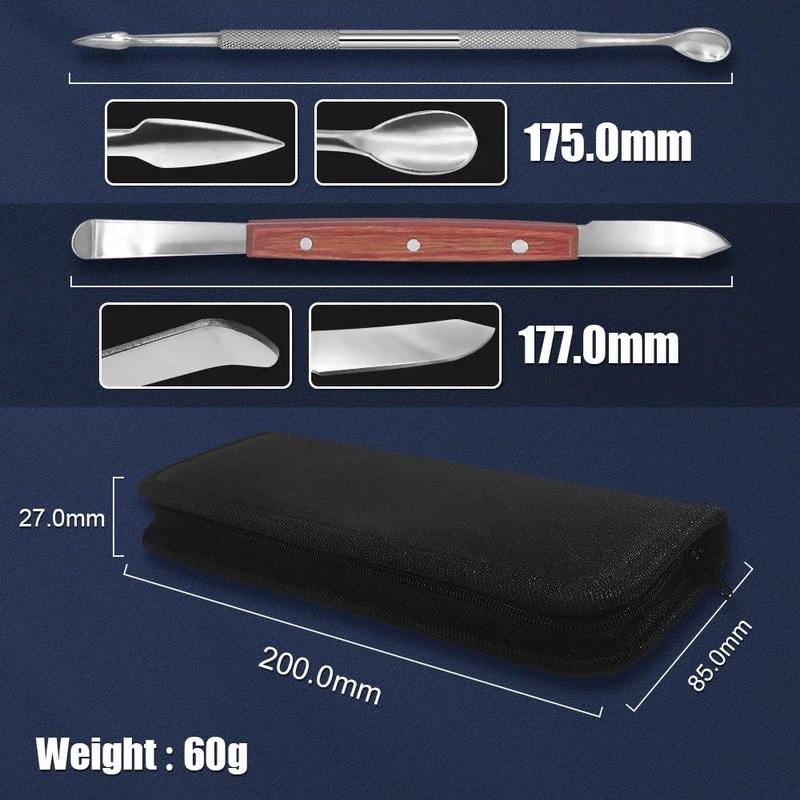 Product Introduction of Premium Scaler Kit - Advanced Multi-Function Stainless Steel Tools for Tartar/Plaque Removal, Deep Cleaning, and Tooth Whitening 11
