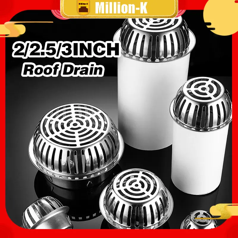 Roof Drain Stainless Steel / Saringan Talang Air / Saringan Dak